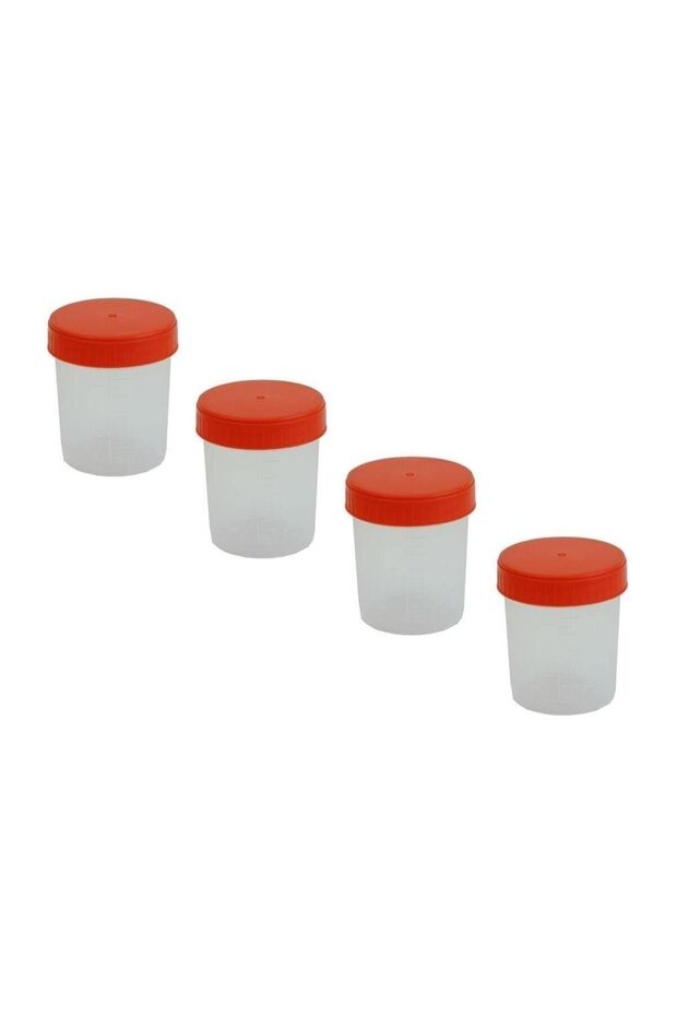 Idrar Bardağı (numune Kabı) Steril 100 Ml 4 Adet - 1