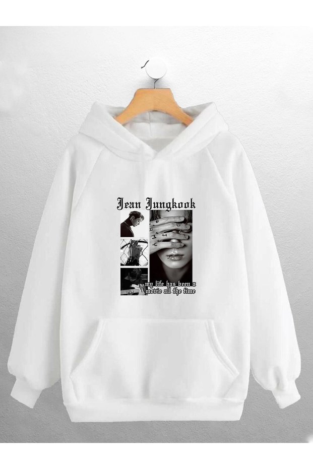 Unisex Women Men's Jeon Jungkook Bts Printed Sweatshirt