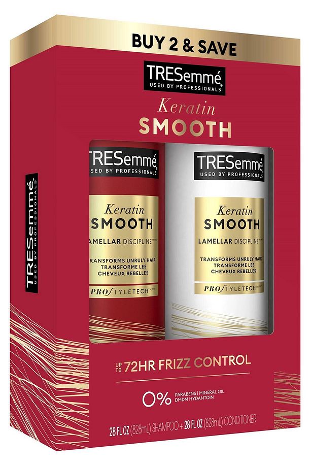 Keratin Smooth Kabarma Karşıtı Şampuan ve Saç Kremi Set 2x828ML - 3