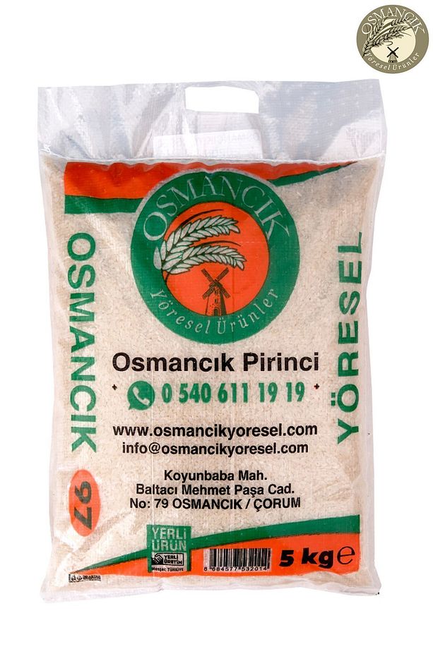 Yeni Mahsul Osmancık Pirinci 5 Kg - 1
