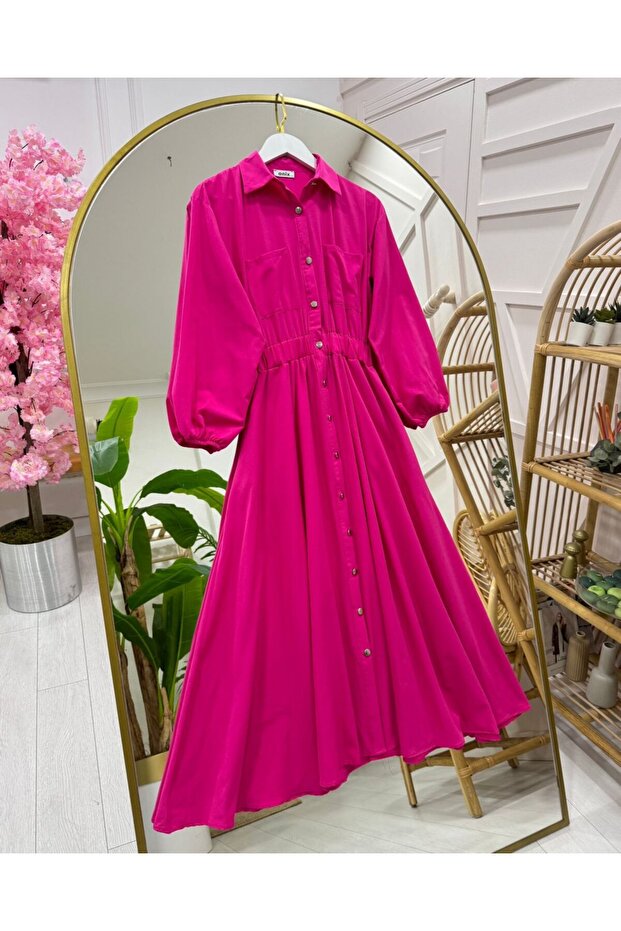 Fuchsia Candy Dress - 1