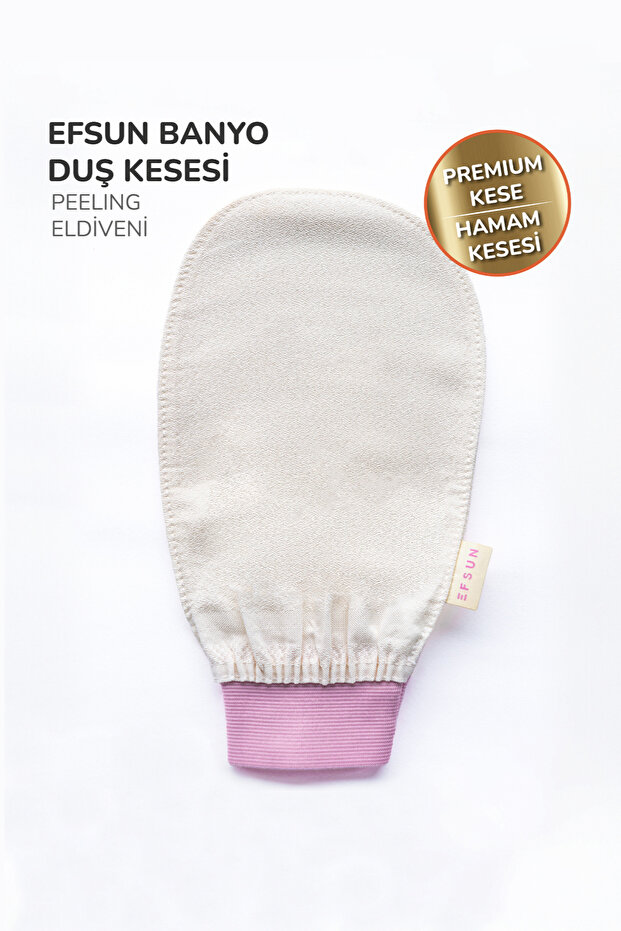 Bath Shower Scrub Exfoliating Gloves 100% Flush Silk For Women, Premium Scrub, Bath Scrub, Pink