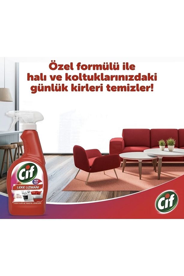 Sprey Yüzey Ve Kumaş Lekeleri Için Leke Uzmanı 750 ml X 3 Adet - 4