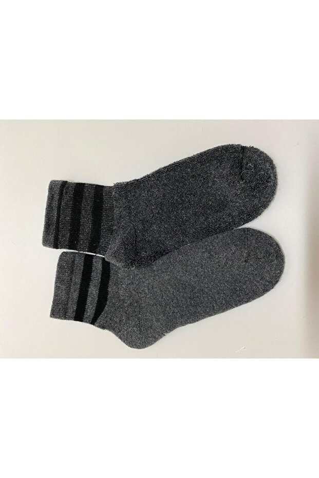 KIŞLIK HAVLU 8 ÇİFT ÇOCUK ÇORABI - 3