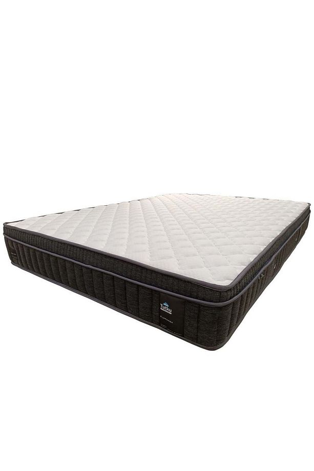 Floransa Torba Yaylı Kendinden Pedli 4 Mevsim Omurga Destek Süngerli Yatak+Baza+Baza Başlığı - 4