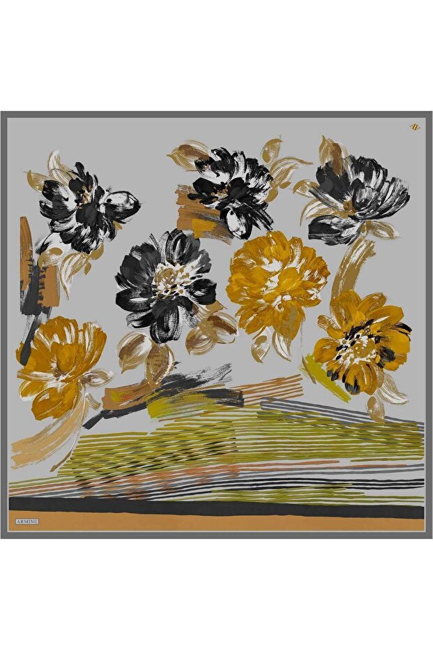ARMINE SILK SCARF 9047D (TWILL)