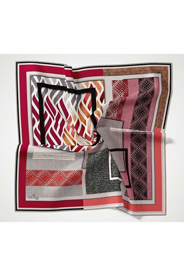 وشاح بتصميم مُطبع من البوليستر 30035-02 - 1