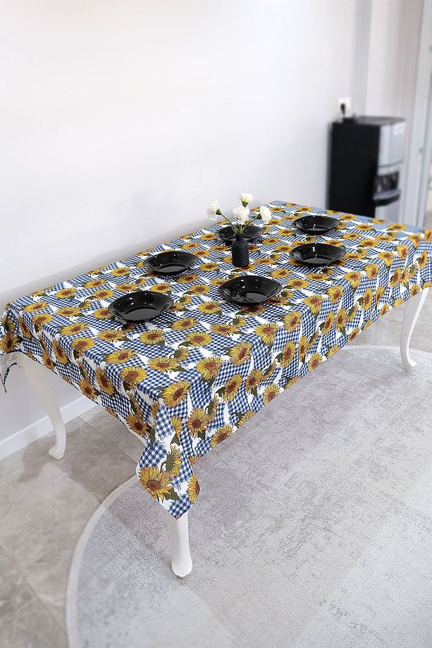 Sufre Sıvı Geçirmez Masa Örtüsü Sofra Bezi Sofra Örtüsü Piknik Örtüsü - 7