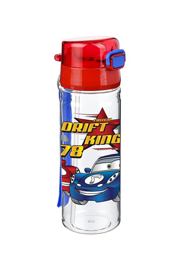 Relaxion Fiigürlü Heat and Shock Resistant Leakproof 500 ml Luxury Water Bottle with Straw