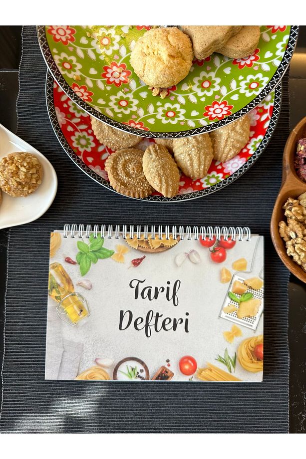 Yemek Tarif Defteri Karton Kapak - 4