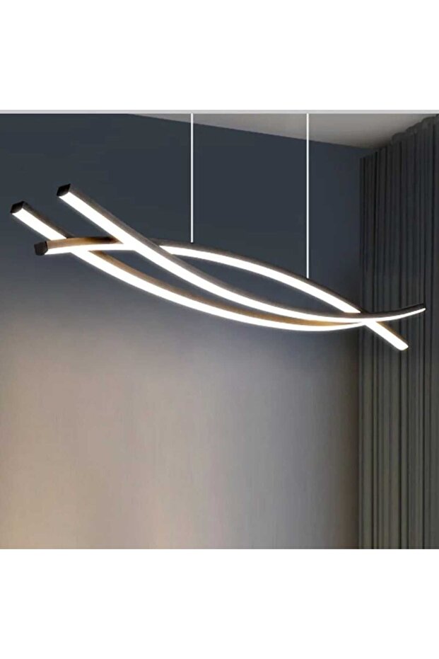 Led Avize Sarkıt 3renk - Akya 90 Cm