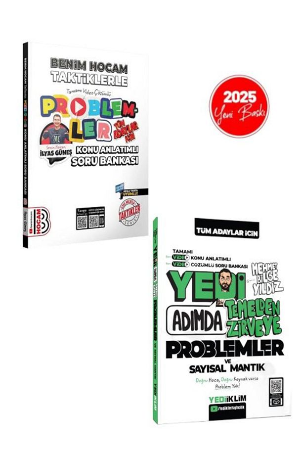 Yedi Adımda Temelden Zirveye Problemler  Benim Hocam Tüm Adaylar Için Taktiklerle Problemler - 1