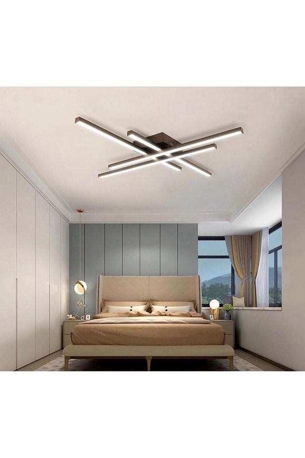 Miran Home dekoratif ledli tavan model çubuk avize - 3