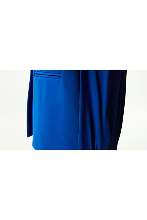 Kadın Mavi Yelek - 6