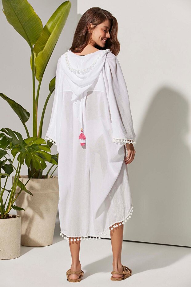 Kapüşonlu Pareo - 4