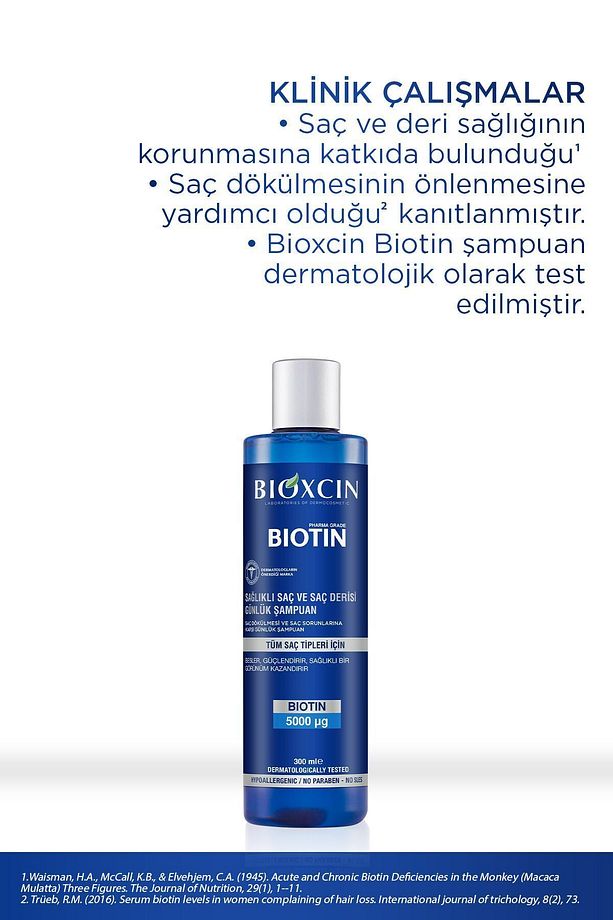 Biotin Şampuan 300 ml - Hassas Saç Derisi Hassas Saçlar 2'li - 5