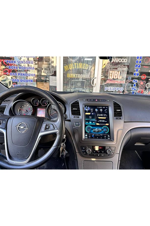 OPEL İNSİGNİA Uyumlu TESLA MULTİMEDYA NAVİGASYON ANDROİD GERÇEK 4 GB RAM CARPLAY NAVİMEX - 1