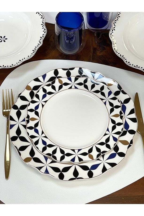 Acar Lorenzo Porselen 24 Prç.yemek Takımı - 2