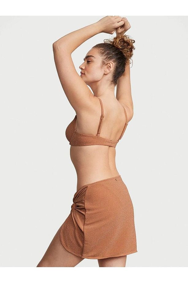 Işıltılı Icon Push-Up Bikini Üstü - 2
