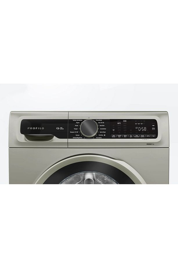 Çamaşır Makinesi 9 kg 1200 dev./dak., Gümüş - 2