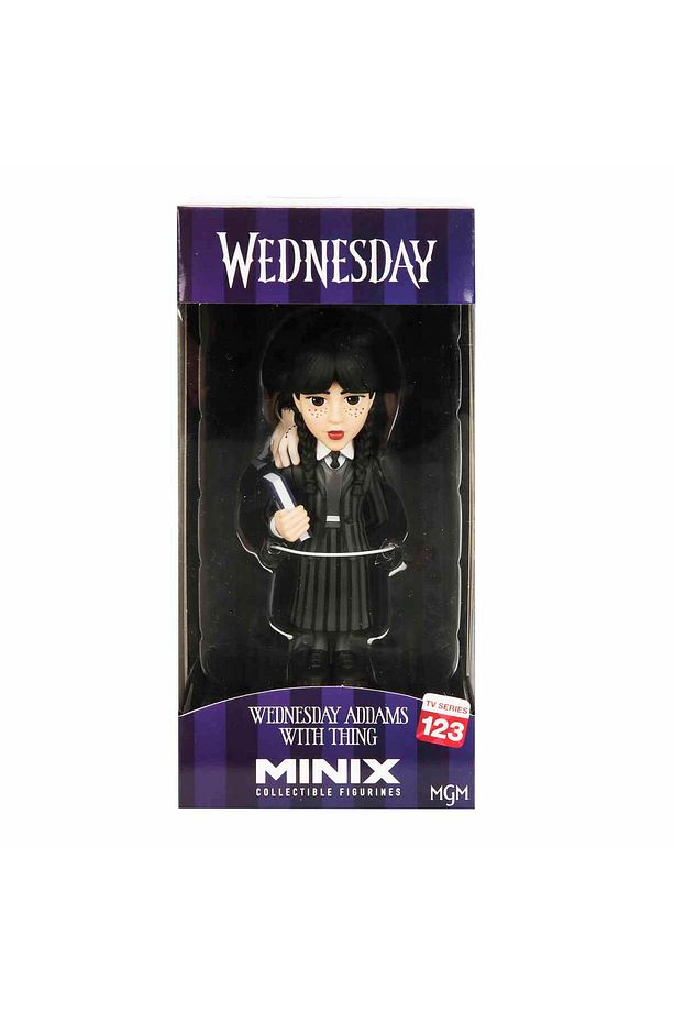 Minix Wednesday Addams ve Thing Koleksiyon Figürü MNX27000 - 5