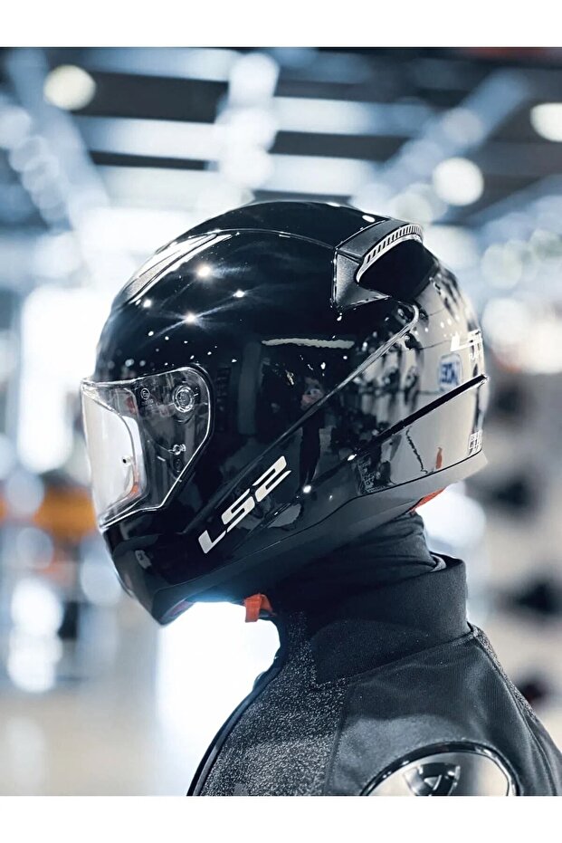 Rapıd 1 Parlak Siyah Kask - 2