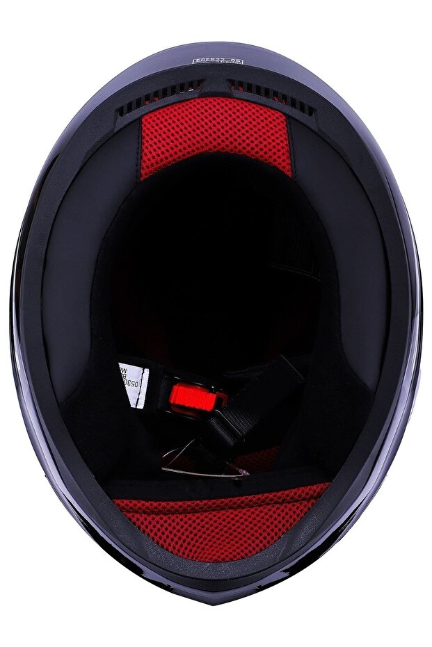 Rapıd 1 Parlak Siyah Kask - 7