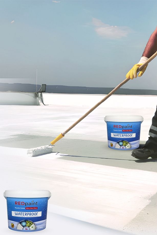 Waterproof Elastic ( Elastik Su yalıtım Kaplaması ) Likit Su Yalıtım Malzemesi 18kg - 2