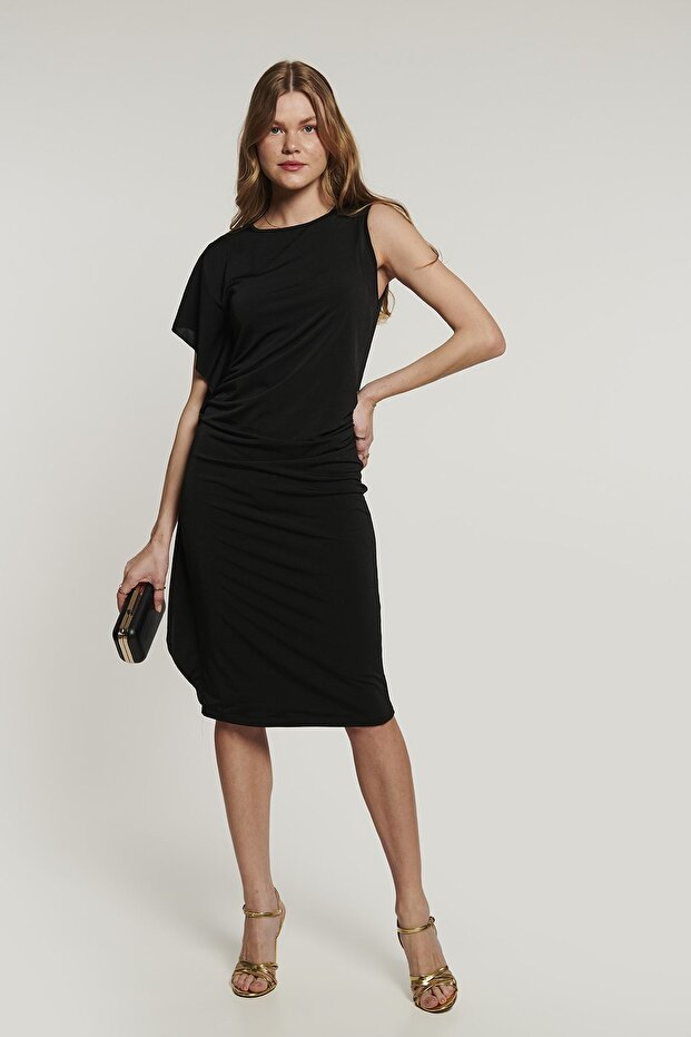 Belly Elbise - Siyah - 3