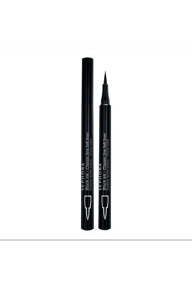 Tek Hareketle Yoğun Siyah Black Ink Classic Line Eyeliner - 2