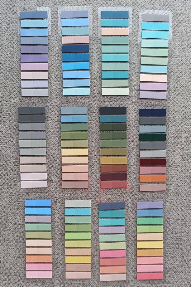 200 Yaprak 1 Paket Pastel Renk Post-it Yapışkanlı Not Kağıdı Index Sticker Indeks - 2