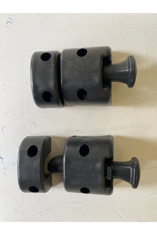 FOLDING GLASS BALCONY LOCK 1 PAIR