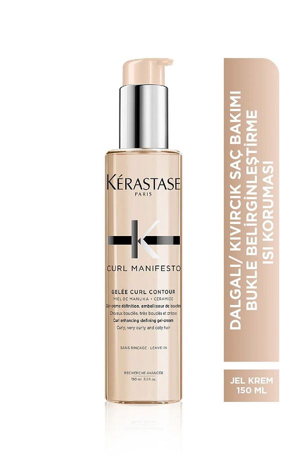 ....**KERASTASE Curl Manifesto Dalgalı ve Kıvırcık Saçlar İçin 2 li Set Şampuan ve Jel Krem ......** - 3