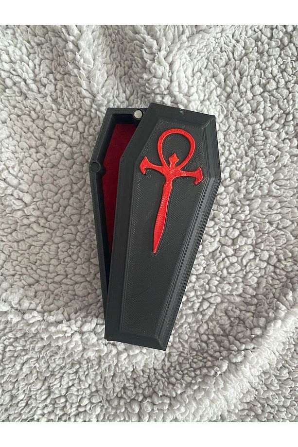 Coffin Dice Box (Vampire-Siyah) Zar Kutusu - 1