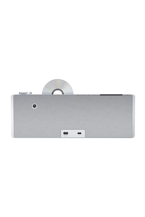 Klang S3 Light Grey 46,0cmx16cmx9cm Taşınabilir Bluetooth Hoparlör İnternet Radyosu CD Çalar - 7