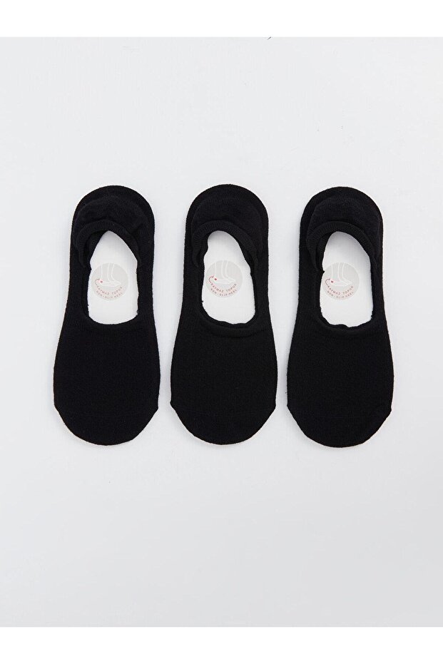 LCW DREAM Women's Plain Ballerina Socks 3 Pack
