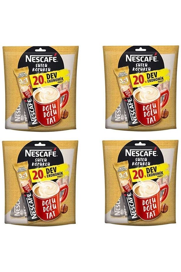 Sütlü Köpüklü 3'ü 1 Arada - 80 Adet Kahve - 1