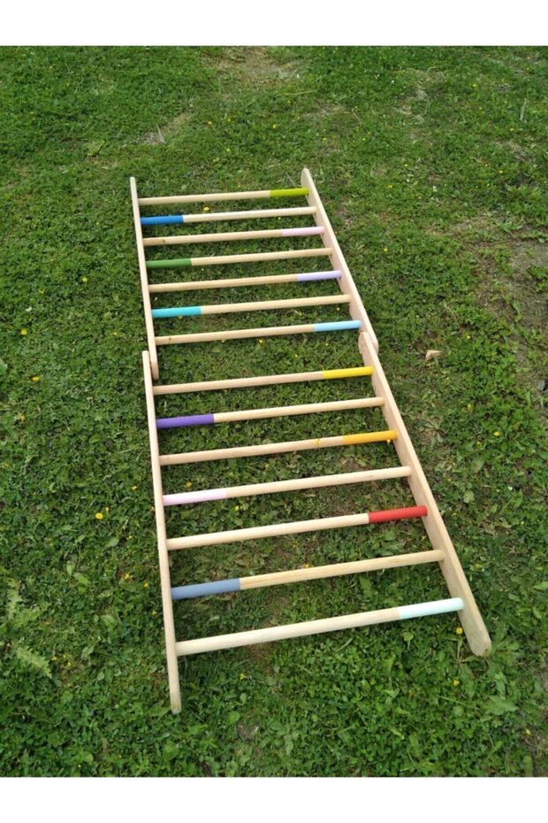 Pikler Üçgeni , Kaydırak, Tırmanma Rampası ( 4 Kademeli ) - 4