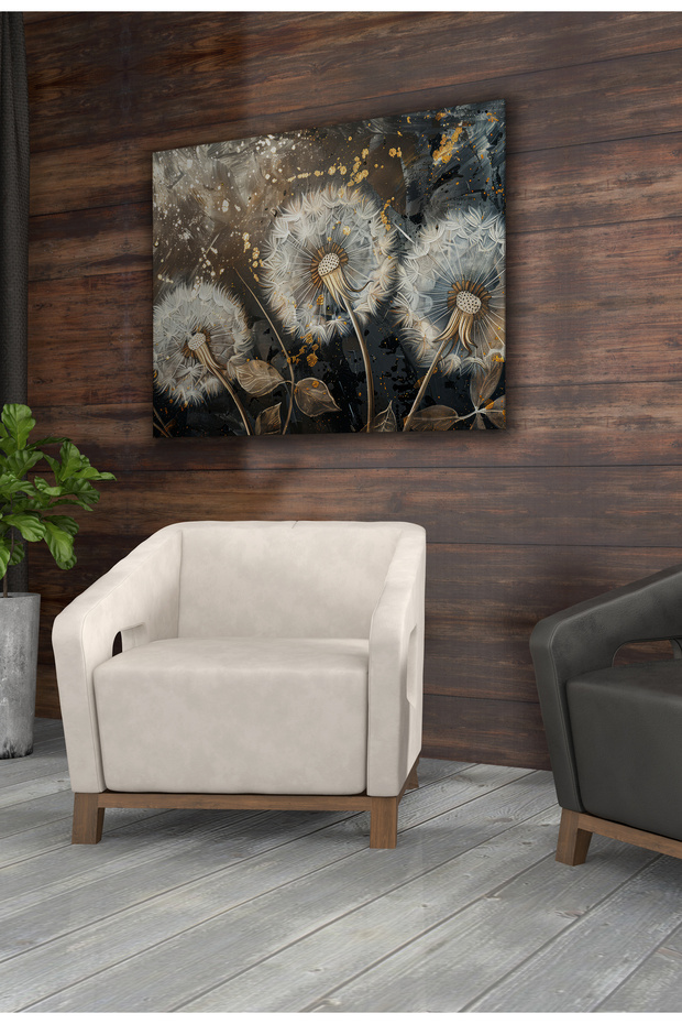 Dandelion Flowers Decorative Canvas Painting