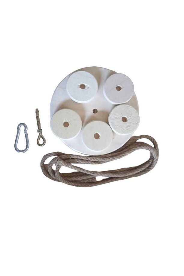 Tırmanma Halatı, Disk Salıncak, Disk Tırmanma, Ahşap Salıncak - 4