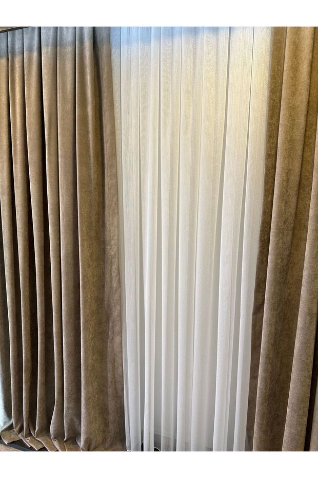 PERDEVİLLE BAL KÖPÜĞÜ FON PERDE - 2