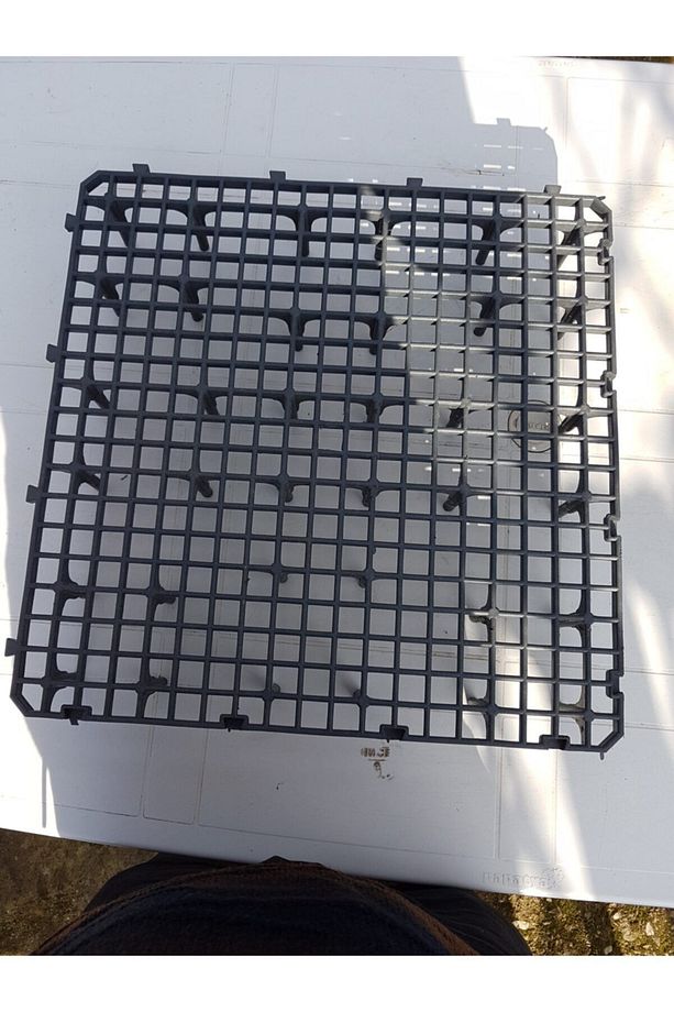 Kümes Kafes Taban Izgara En Kalın 2 M2 8 Adet 50×50 Yükseklik 8 Cm Tavuk Güvercin - 4