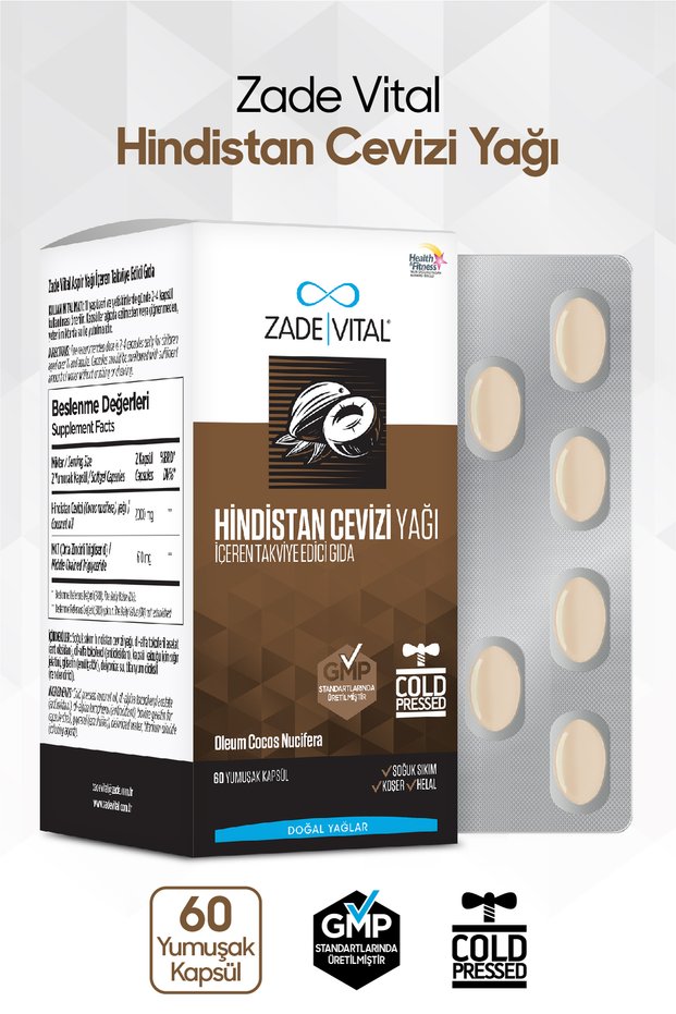 Coconut Oil 60 Capsules