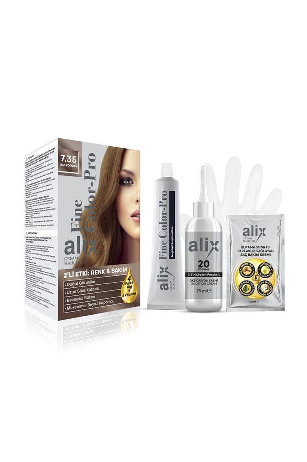 Saç Boyası Kiti 7.35 Bal Köpüğü 50 Ml X 2 Adet - 2