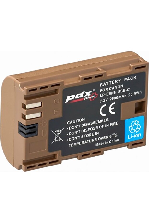 Plus For Canon Lp E6NH Usb-C Batarya - 2