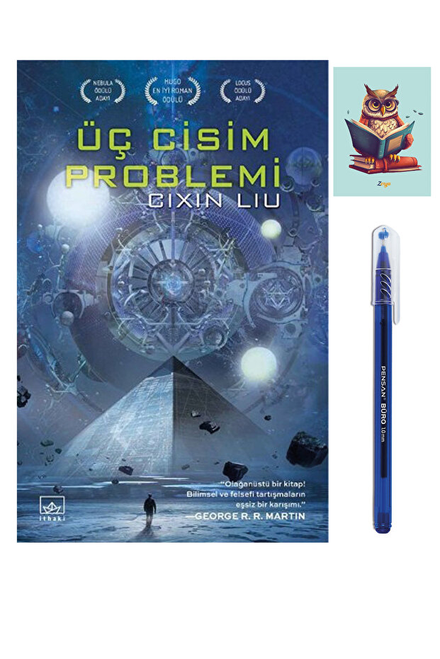 Üç Cisim Problemi - Cixin Liu - İthaki Yayınları - (KALEM VE NOT DEFTERLİ)