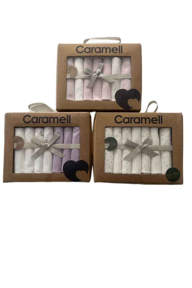 كاراميل 7 عبوات مناديل مبللة للفم 3 عبوات