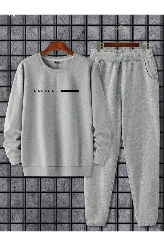 Unixsex Tracksuit Set BALANCE Printed Hooded