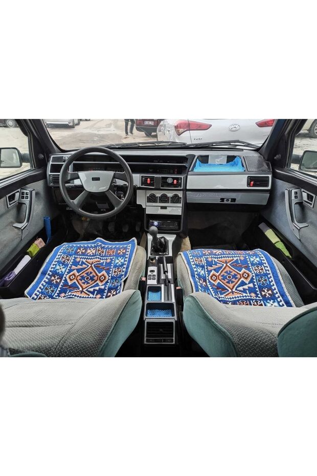 Fiat Tempra, Tipo Torpedo, Sideboard, Trim, Chest Cover Set Silver Gray Color