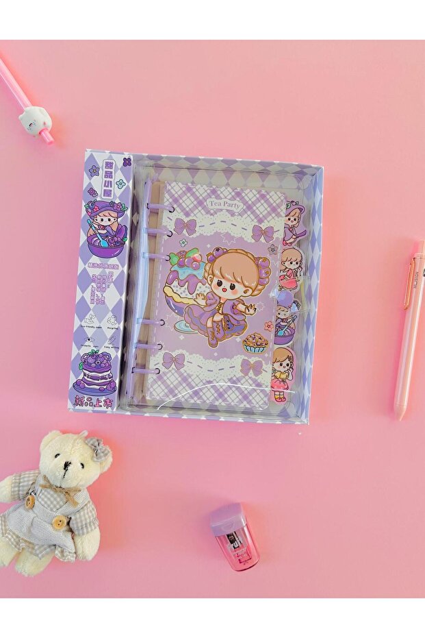 Lucky Design Spiral Notebook with Transparent Cover